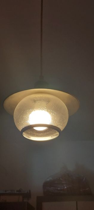 Aplica cupru dantelat  set 3 piese si 1 suapensie  cu fir lung 1m