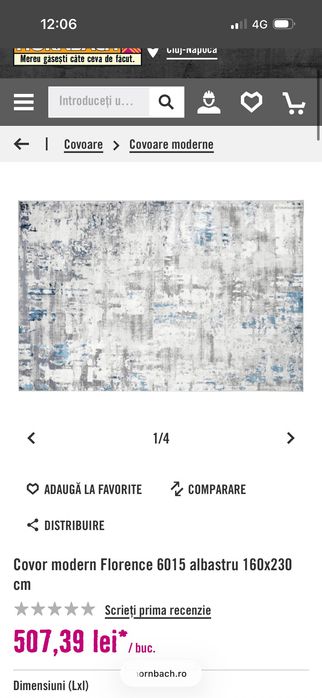 Covor Florence Albastru