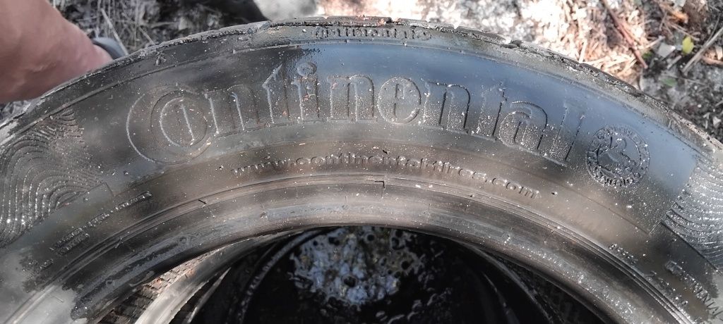 Гуми 185 60 15 Континентал Continental  4 броя. Нов внос. Не са  нови!