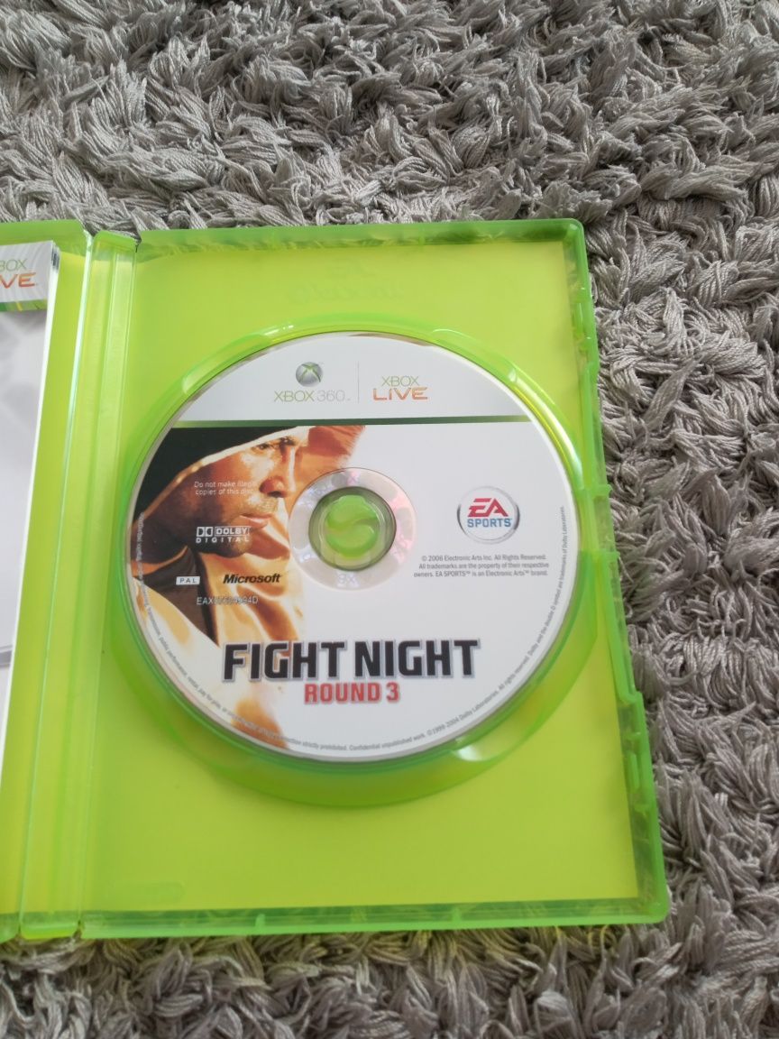 Transport 14 lei orice Joc/jocuri Fight Night Round 3 Xbox 360