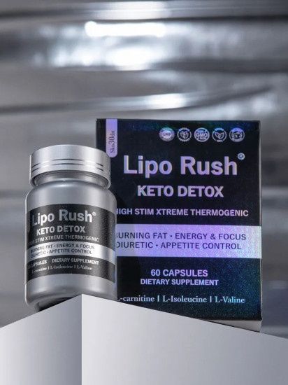 Lipo rush detox  капсулы для похудения 60 шт