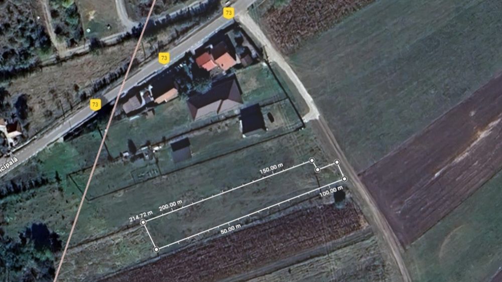 Teren intravilan 1290 mp, Comșești, jud. Cluj