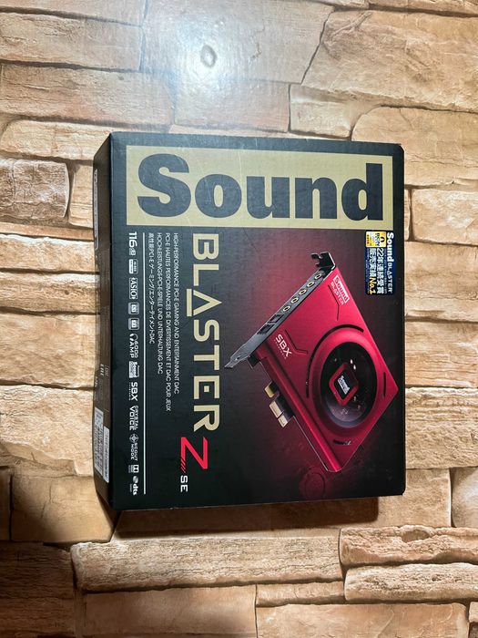 Placa de sunet Creative Sound Blaster Z SE - DAC, PCIe