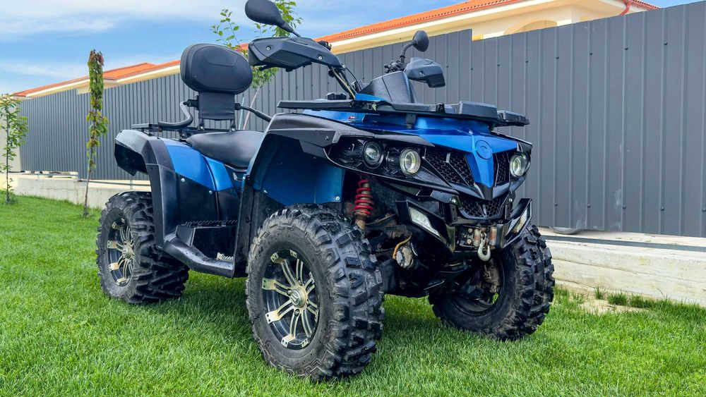 CF MOTO CFORCE 550L 2020 inmatriculat nr negru