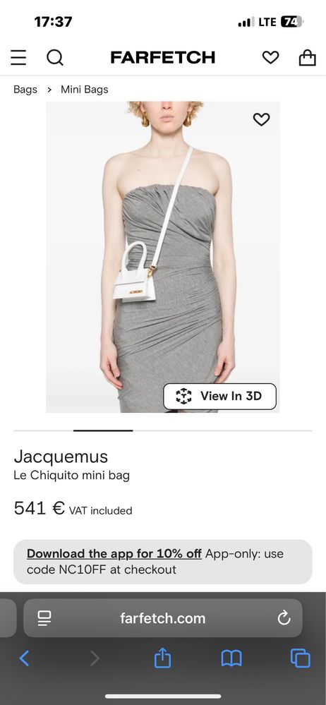 Jacquemus Le Chiquito mini bag