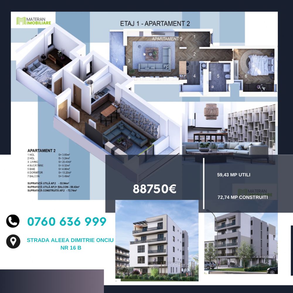 Apartamente Cu 2 Si 3 Camere Direct Propietar Zona Baba Novac-Kamsas