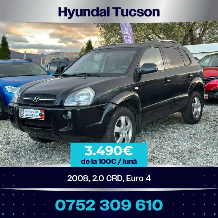 Hyundai tucson 2.0crd 2008 Garantie Rate