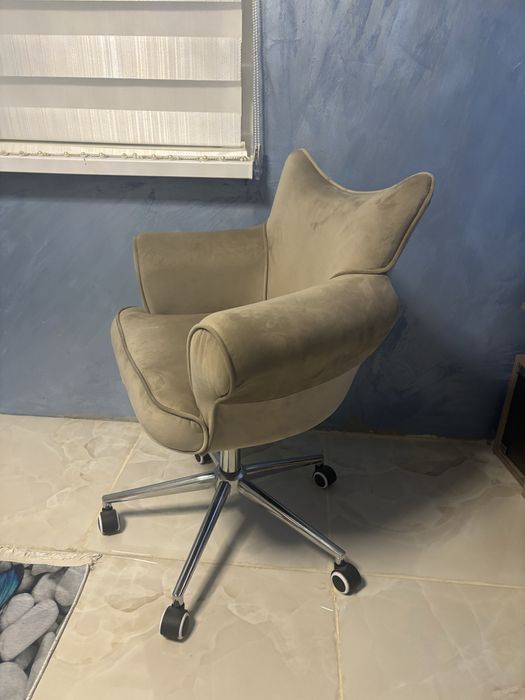 Тоалетен стол светло кафяво-5400487