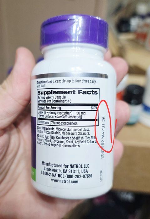 ДОСТАВКИ НЕТ Natrol 5-HTP 50mg, 45шт 70 000 годен до 05/26 Made in USA