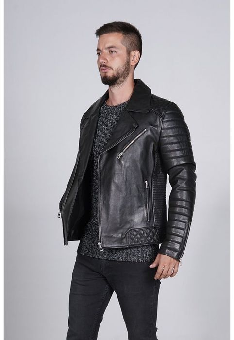 Кожаная куртка новая Nils deri