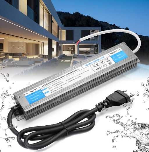 Transformator LED, Brimeti, 300W, IN AC 230V, OUT DC 24V, IP67
