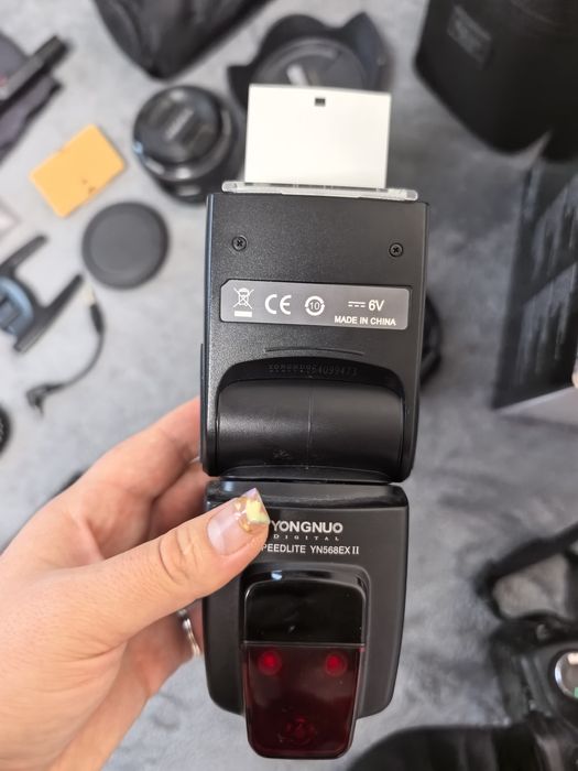 Canon 5d mark II + обективи, светкавица и аксесоари