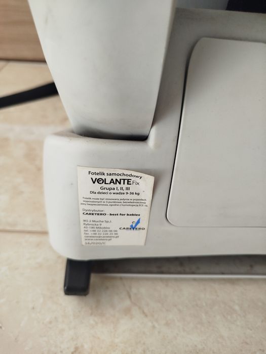 Scaun auto Caretero Volante Fix, 9-36 kg