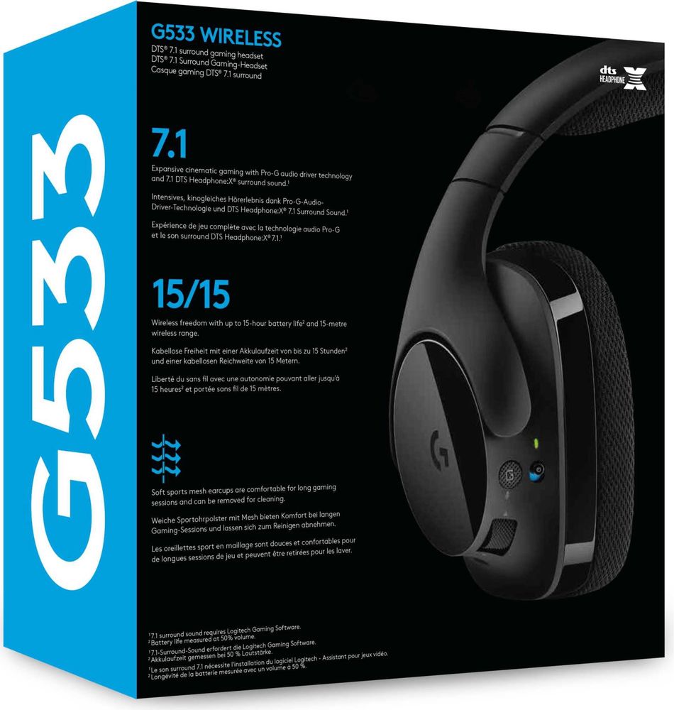 Logitech Слушалки G533