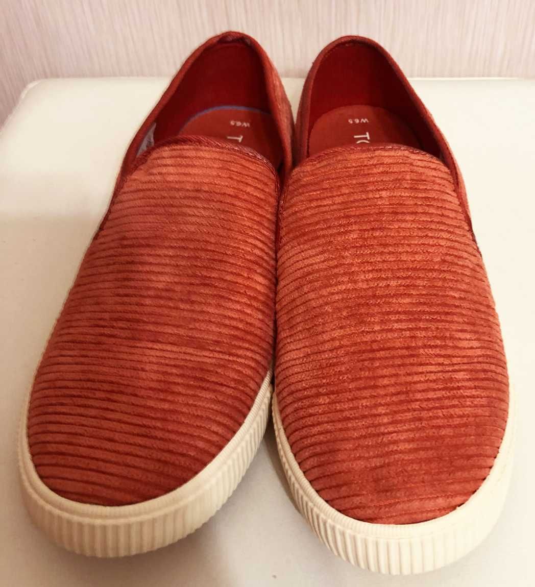 Кадифени дамски кецове Toms, 37 номер