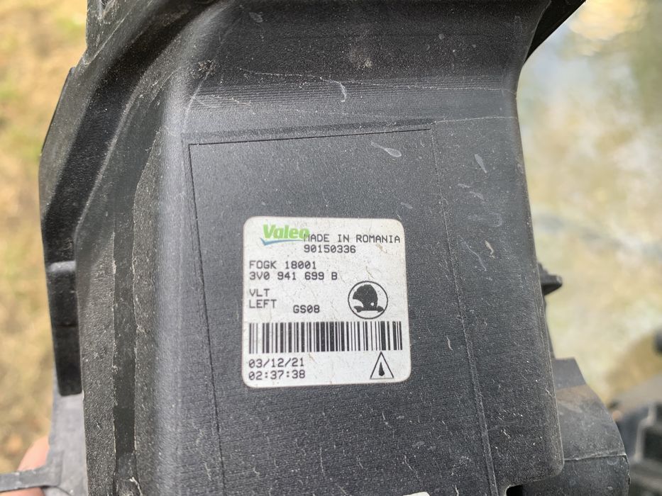 Proiector Skoda Superb 3 facelift stanga/dreapta