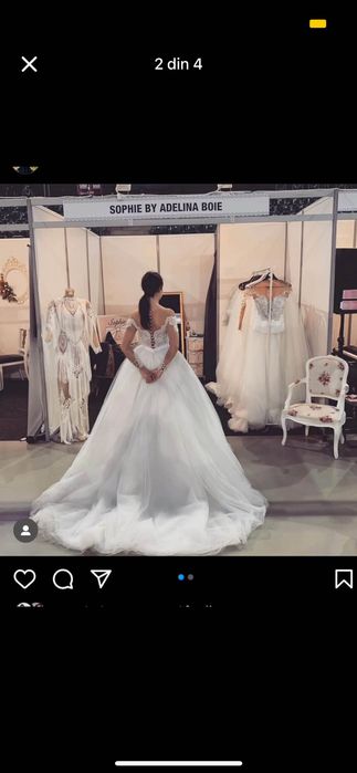 Vand rochie de mireasa by Adelina Boie