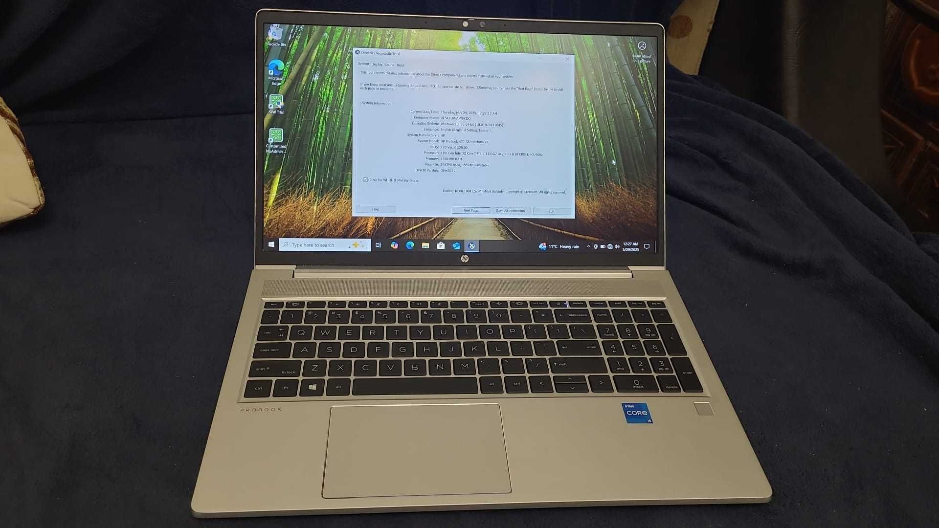 Laptop HP ProBook 450 G8 15.6" FullHD i5-1135G7 16GB 256GB