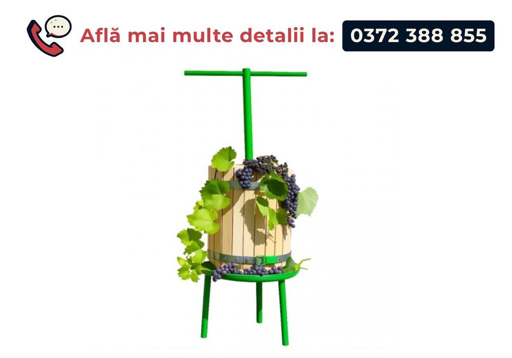 Teasc struguri Meva, 32 L / tranșă - Livrare națională