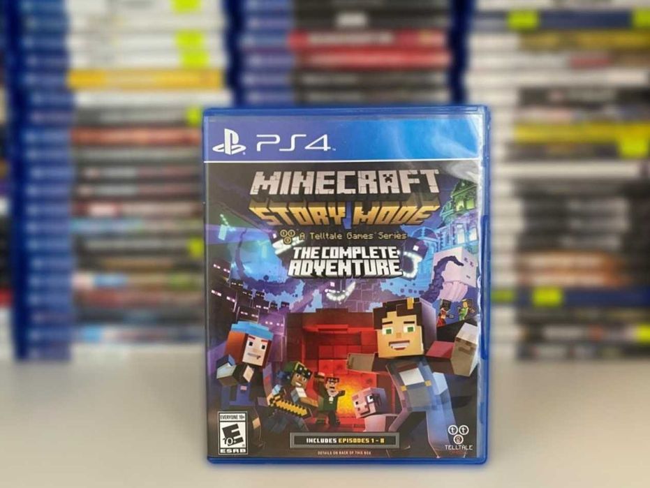 Minecraft: Story Mode. The Complete Adventure PS4/PS5 Майнкрафт Пс4