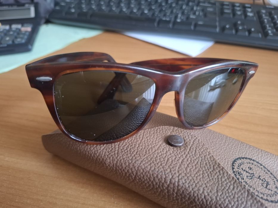 Намалени Слънчеви очила оригинални vintage Ray-Ban wayfarer 2