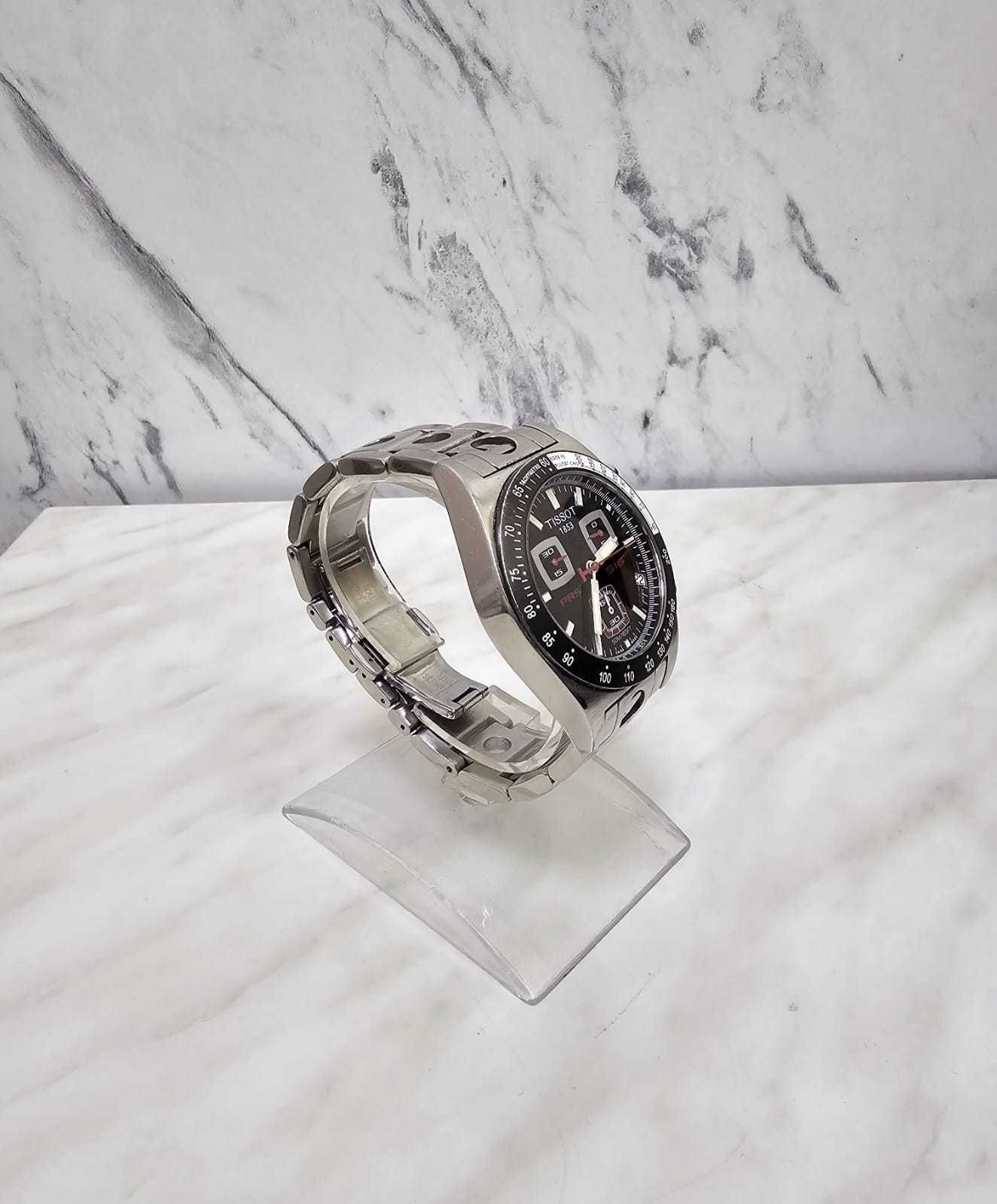 Ceas Tissot PRS 516 Chronograph Steel Black Zeus Amanet 59714