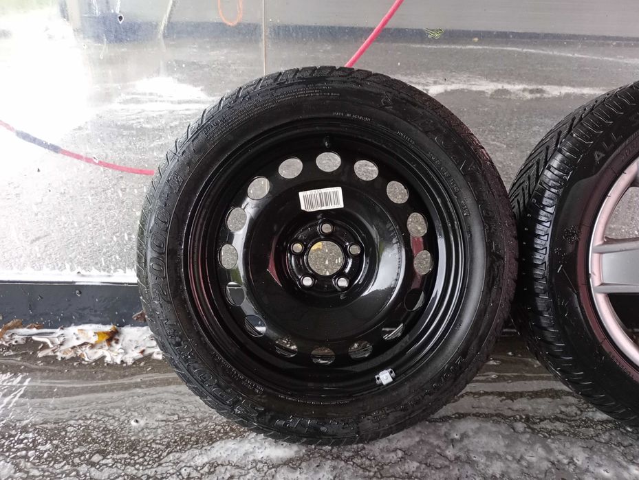 Комплект алуминиеви джанти 16" с гуми + резервна гума