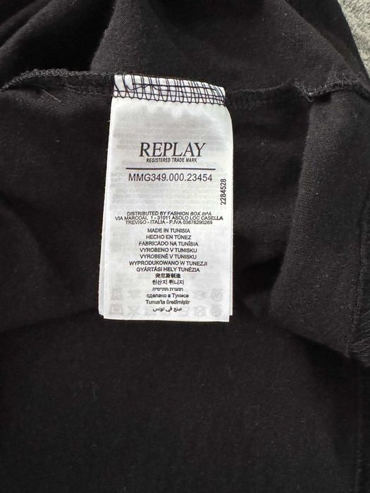 REPLAY tricou editie limitata, marime M oversize (practic L)