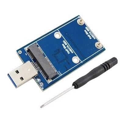 mSATA към USB 3.0 Адаптер за SSD