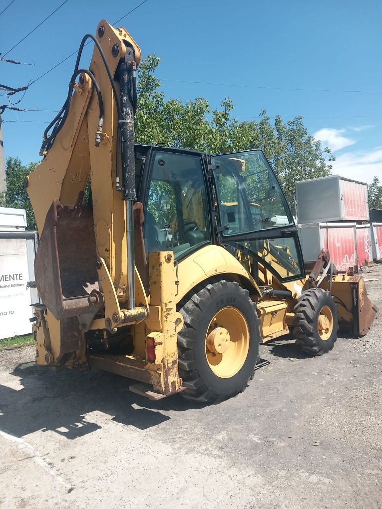 Vand buldoexcavator caterpillar 428e 2008