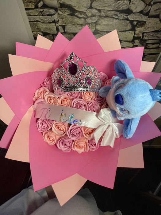 Buchet de flori din sapun