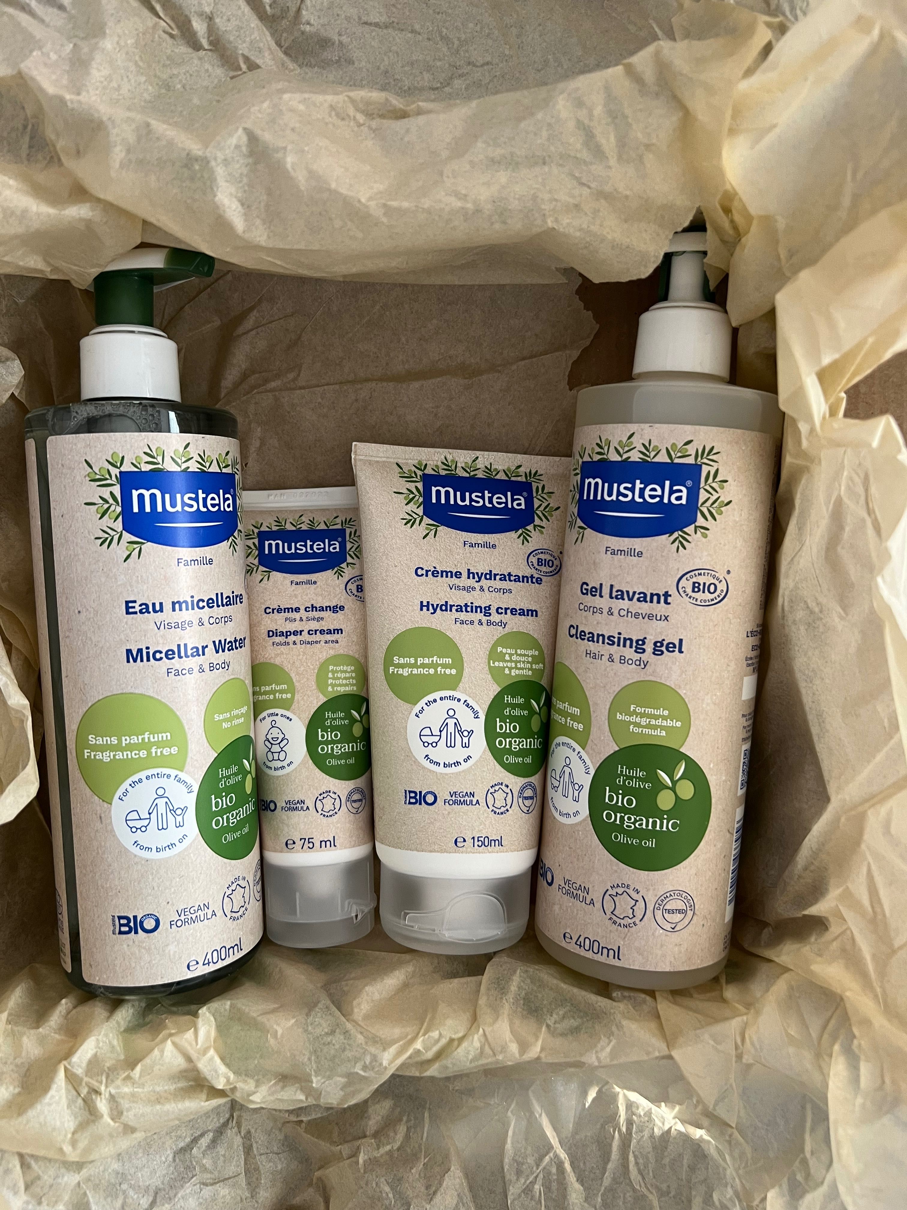 Комплект козметика за бебета MUSTELA Organic