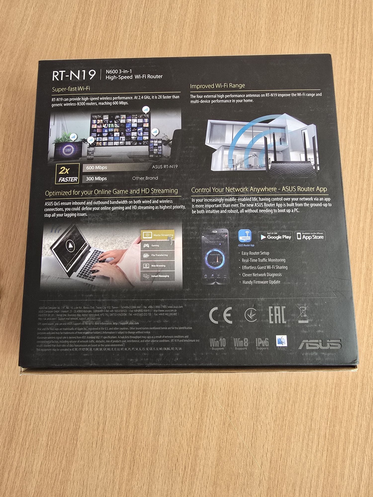 Router Wireless ASUS RT-N19