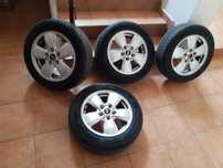 175 65 15 Hankook Летни гуми + Джанти от Mini + Датчици