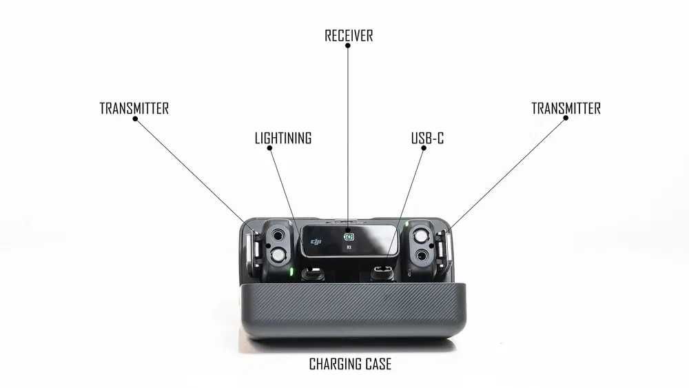 DJI mic Wireless microphone New (оптом)