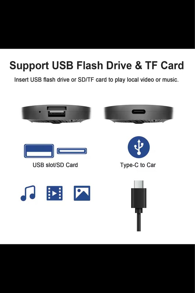 AI Box*Wireless CarPlay*Wireless Android Auto