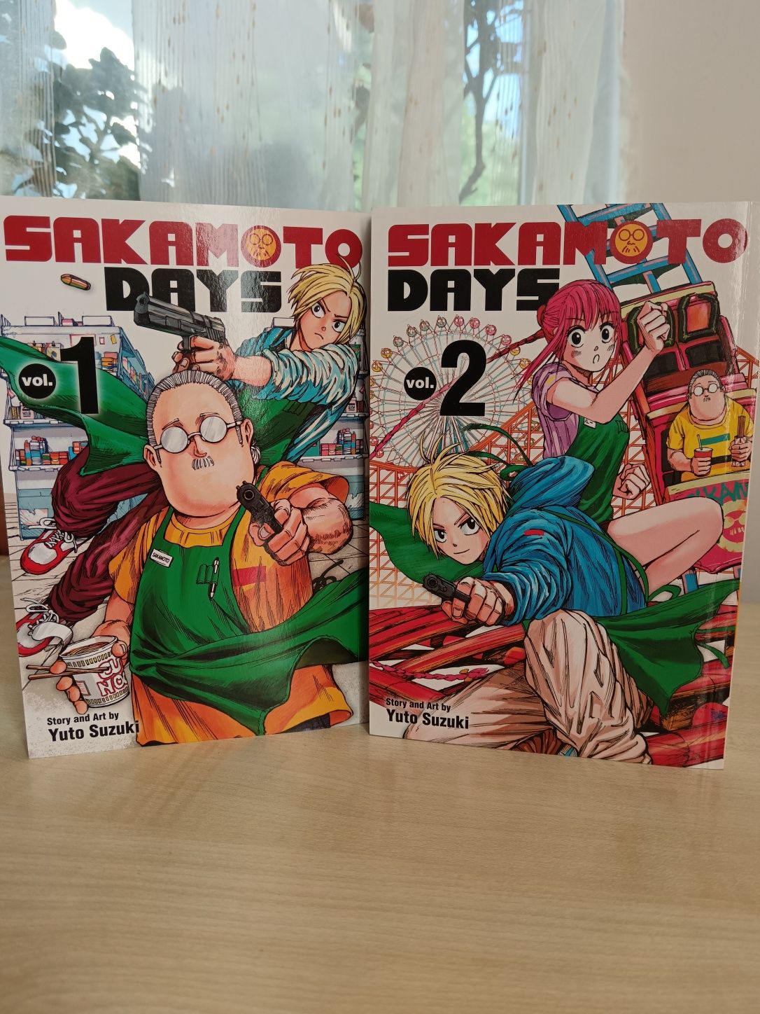 Sakamoto days manga-Vol. 1, Vol. 2