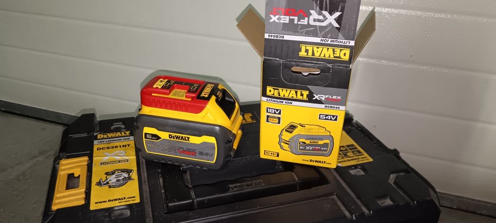 Baterie dewalt 6 AH 18V FLEXVOLT noua 2025