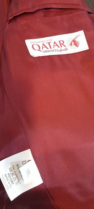 Vand sacou original barbatesc facut pt Qatar Airways