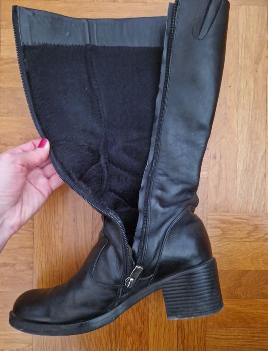 Зимни ботуши естествена кожа