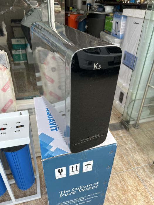 Фильтр обратного осмоса К7 и К5 в закрытом корпусе с цифровым дисплеем