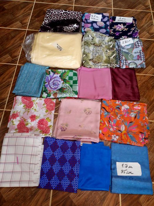 Ткани креп жоржет(крепдешин корейский) японский гипюр.Цена за метр