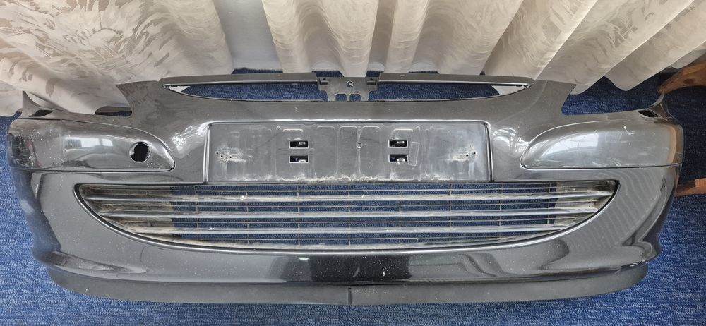 Bara față Peugeot 307 neagra cu spalatoare nfl / nonfacelift