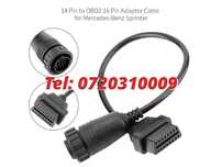 Cablu Adaptor 14 Pini La Obd Ii Pentru Mercedes Sprinter Si Vw Lt