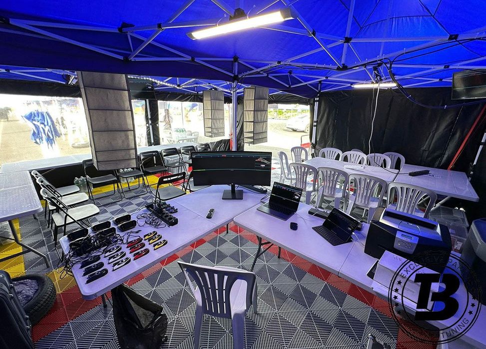 Pardoseala Modulara pentru Garaj si Ateliere Detailing - Albastru