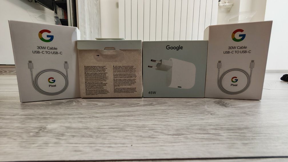Încărcător Google 45w pixel 9, 8,7,6,inclusiv pentru seriile mai vechi