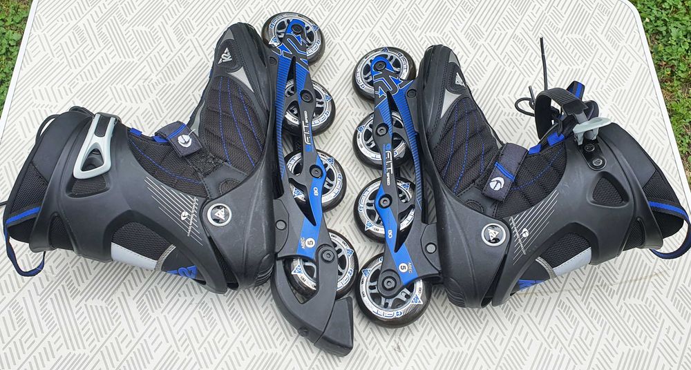Role FitSpeed  marimea 43, absolut noi, roti silicon, import  Germania