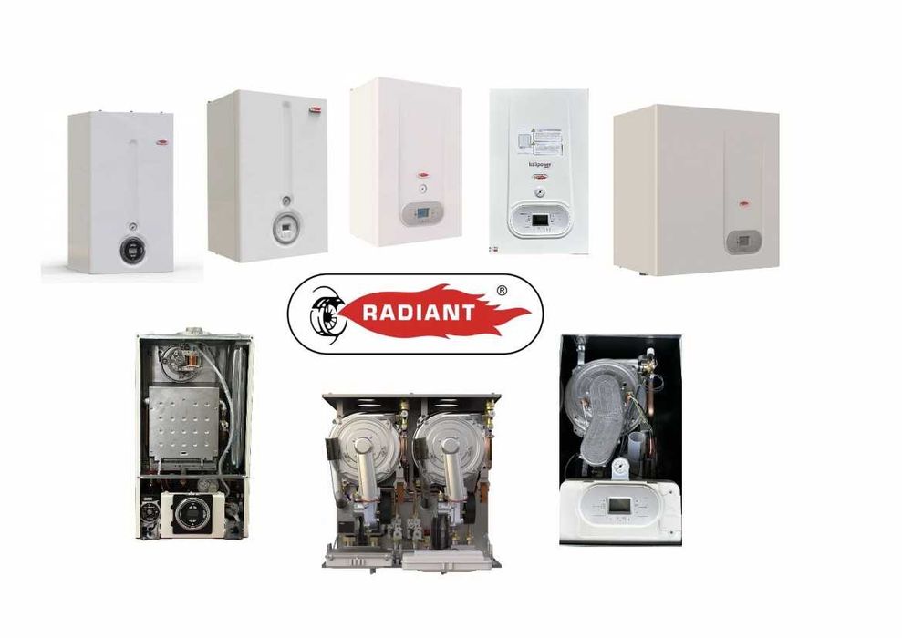 Газовые  котлы RADIANT до 1200кв. м.