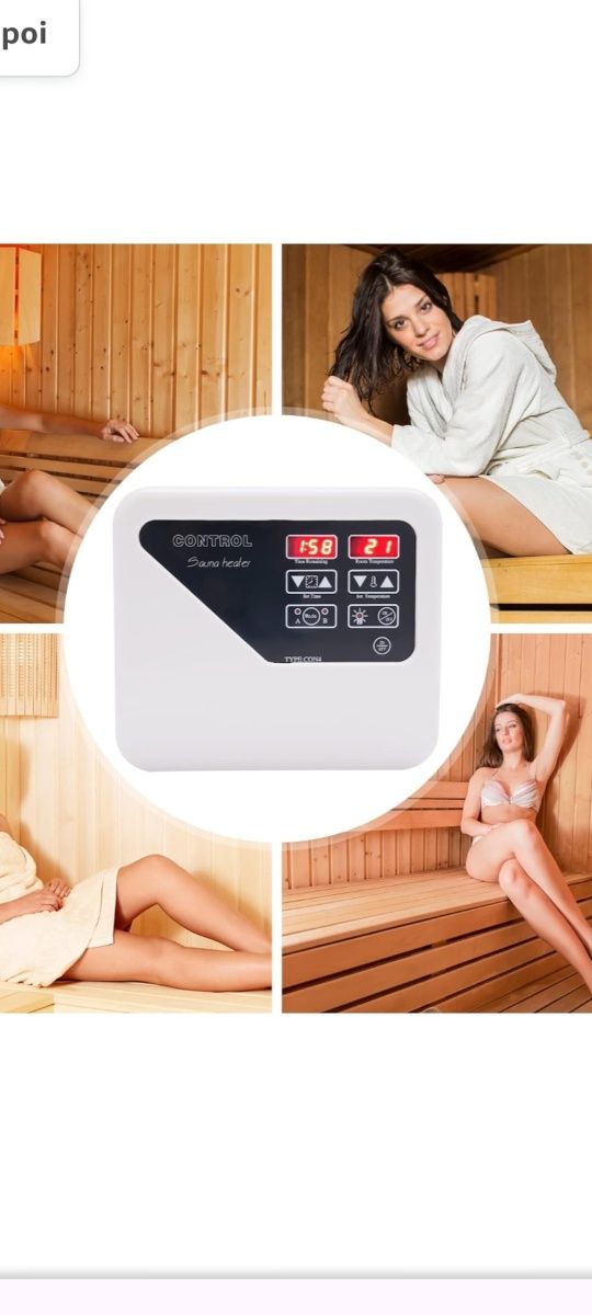 Unitate de control pentru sauna nou