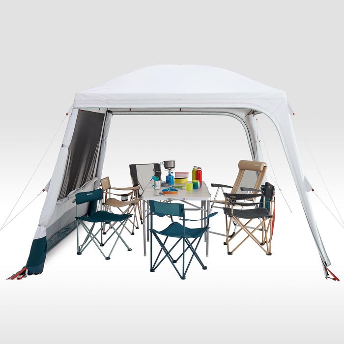 Adăpost living cu bețe Arpenaz Base Fresh - produs resigilat Decathlon